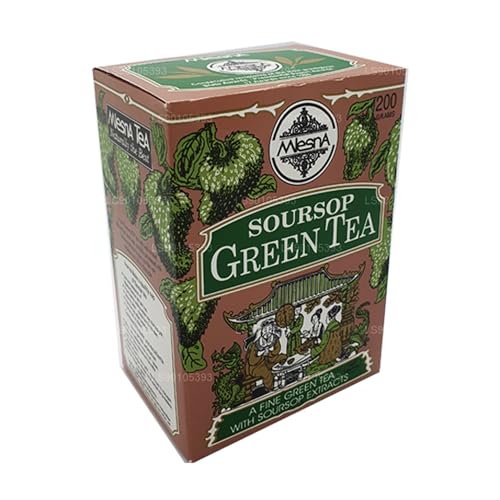 Mlesna Pure Ceylon Soursop Green Tea Loose Tea Boxes. (200g (7.05))