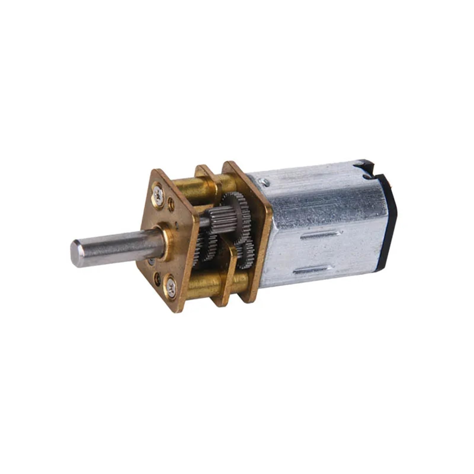 POWTAXBJGD DC 3V/6V/12V Metal Gear Electronic Starter with Gear Box DC Motors 15/30/50/60/100/200/300/500/1000RPM Speed(60,12V)
