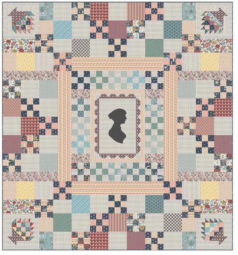 Riley Blake Jane Austen’s Emma Quilt Kit – 75