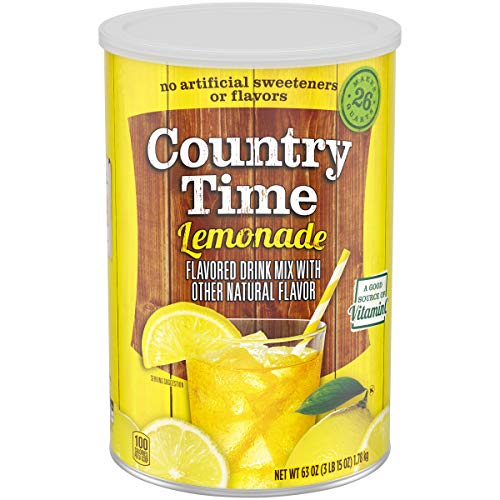 Country Time Lemonade Drink Mix (63 oz Canister)