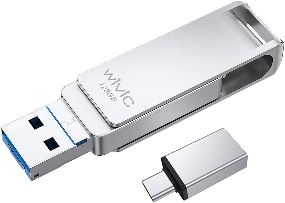 Amazon Co Jp 最先端3 1高速128gb Usbメモリ Usbメモリー最新バージョンのusbメモリusbメモリーフラッシュドライブデータ 保存 Usb 人気usb両面挿しスマホメモリ 128gb シルバー パソコン 周辺機器