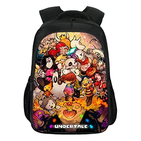 Game Undertale Backpack Boy Girl School Bag Children Teenager Travel Rucksack Kid Gift Schoolbags Cover
