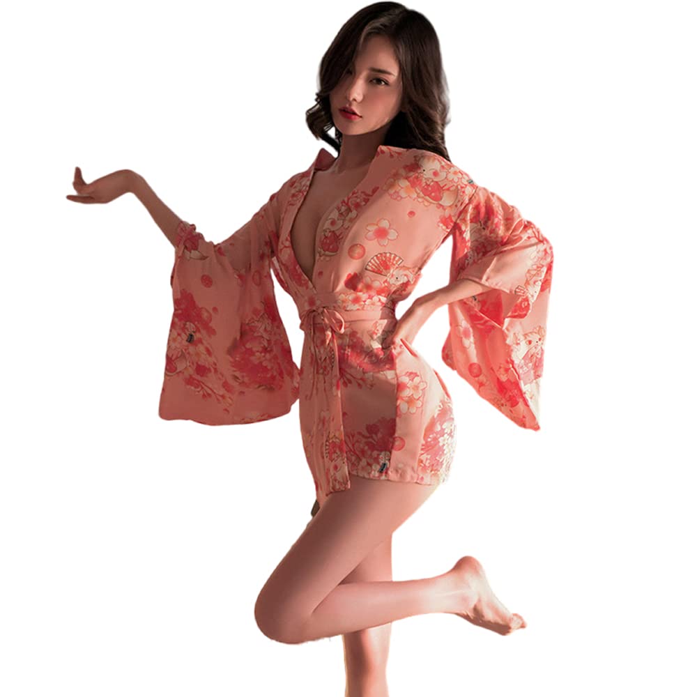 robe chinoise sexy kimono japonais cosplay pyjama sexy pyjama kawaii