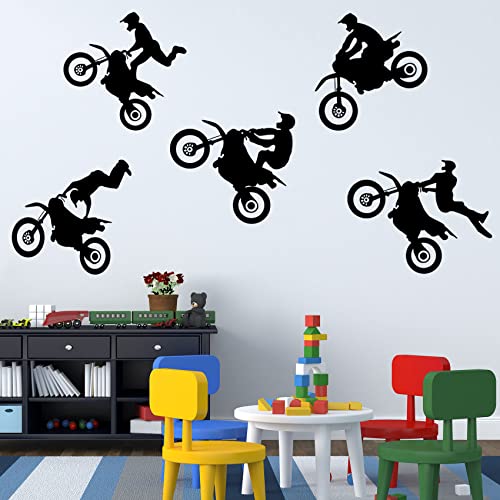 Dirt Bike Stickers Wall Decal Motocross Stickers...