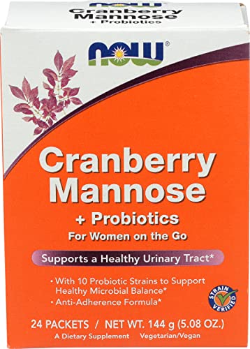 Now Foods, Cranberry Mannose Probiotic, 24 Count