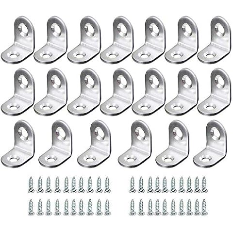 20 Pcs ángulo Recto Soportes LMYTech Cover