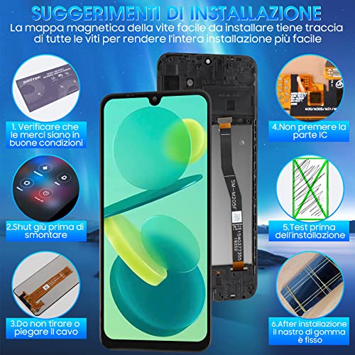 ARSSLY OLED LCD Schermo per Samsung Galaxy M20