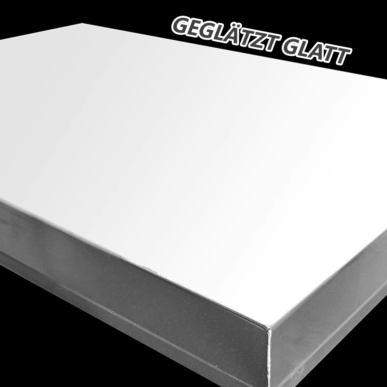 Bandeja de Goteo Rectangular de Acero Inoxidable para Unidades de Aire Acondicionado Exteriores y bandejas para macetas. Duradera y Resistente a la Intemperie, Evita filtraciones de Agua.