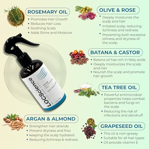 Spray Hidratante para Cabello con Aceites Naturales 8oz miniatura 4