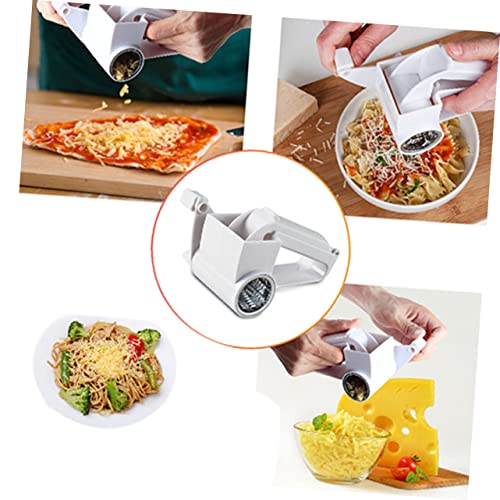 Rallador Giratorio Multifuncional de Plástico Blanco miniatura 5