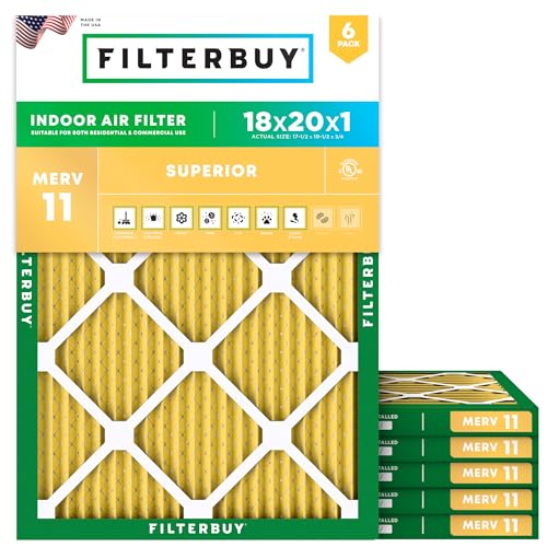 Unbox Review: Filterbuy MERV 11 Air Filters for Allergy Relief 2 51OK0zpKVpL. SL500