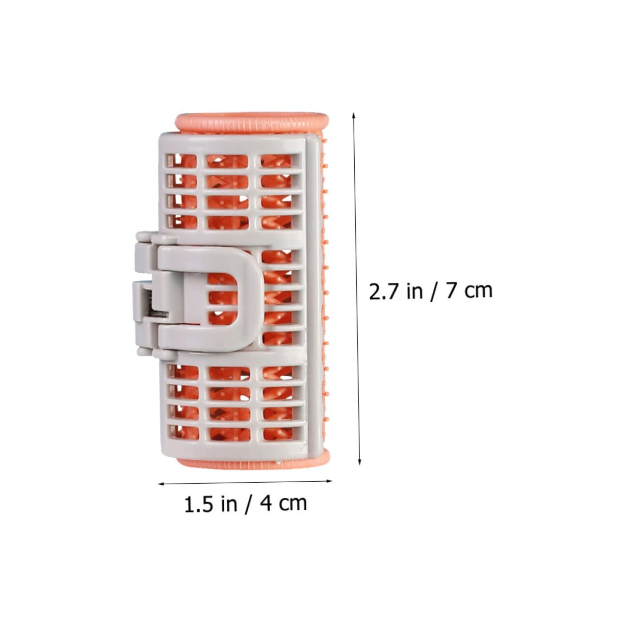 OSOLADY 3Pcs Self Grip Hair Rollers Hairdressing Curlers for Bangs Roots Tails Easy to Use Hair Shaping Clips for Effortless Styling and Fashionable Air Bangs