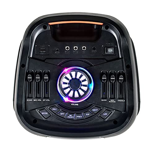 Caixa de Som Bluetooth Live, Preto, 600W/RMS, Sumay