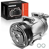 A-Premium AC Compressor with Clutch Compatible with Chevrolet Aveo 2004-2008, Aveo5 2006-2008 & Pontiac Wave 2005-2008, Wave5 2005-2007, 1.6L