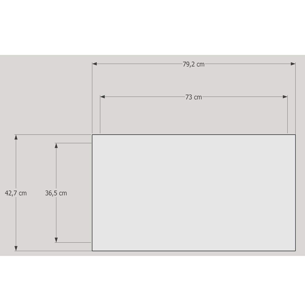 MHN Glasvitrine T 43 x B 79 x H 183,5 cm - breite Glas Standvitrine abschließbar - Ausstellungs-Vitrine - ohne Beleuchtung