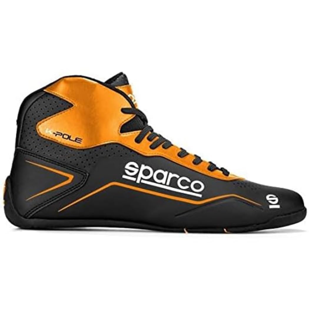Sparco Unisex Kart Shoes K-Pole Size 40 Black/B