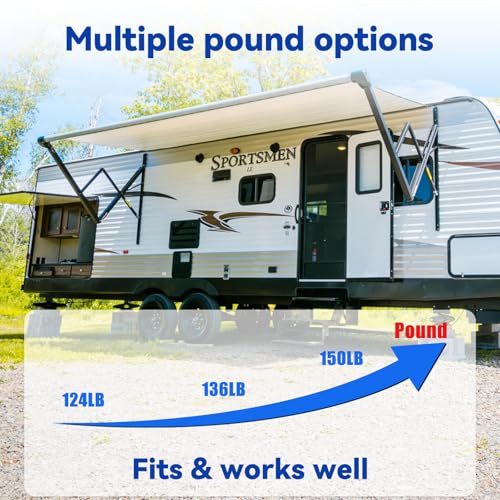 image for 280343 654150 0550N 26 inch Gas Shocks Struts 124Lb Gas Spring Lift Su