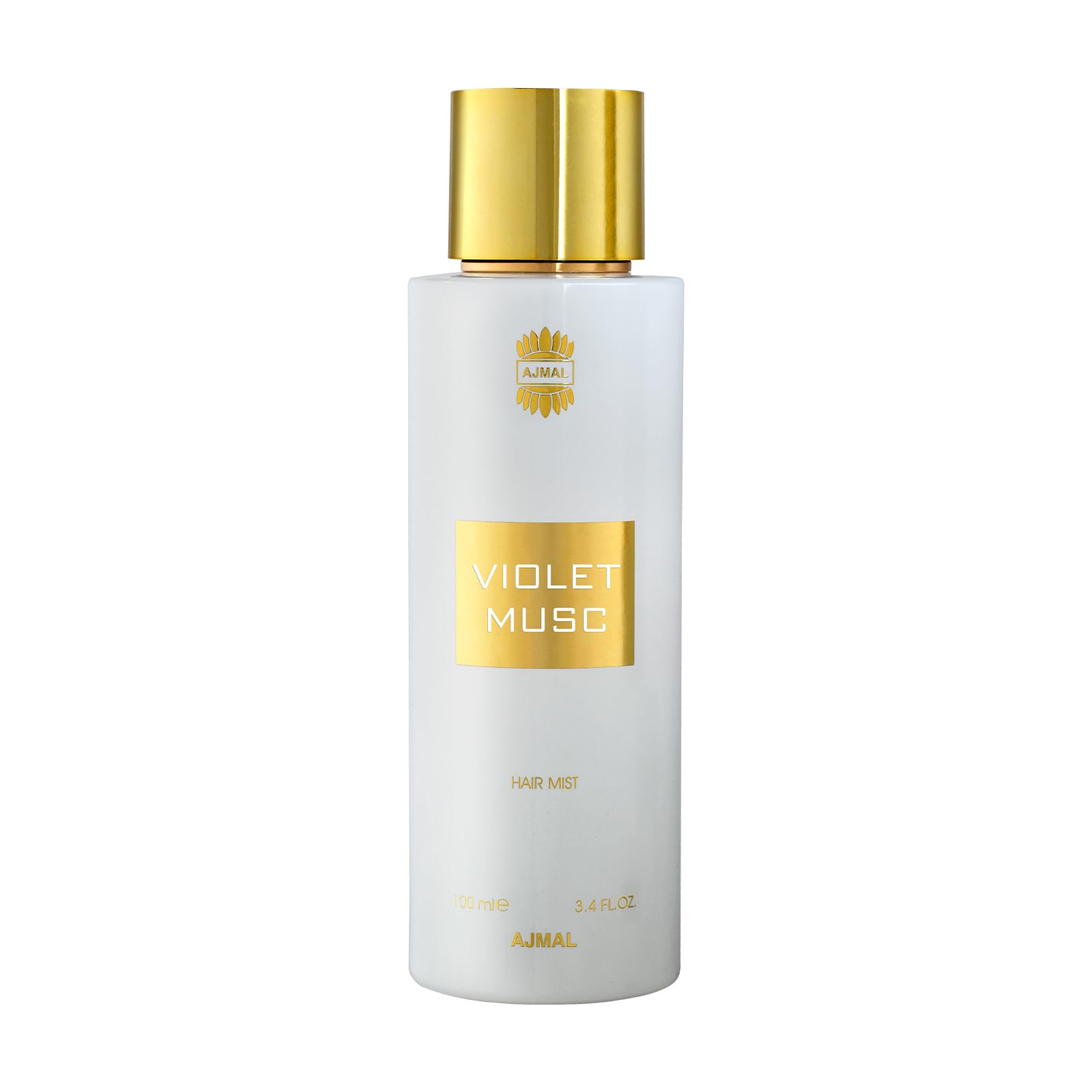 Ajmal Brume capillaire violette musquée pour femme 100 ml | Parfum floral musqué | Laque légère parfumée | Fabriquée à Dubaï