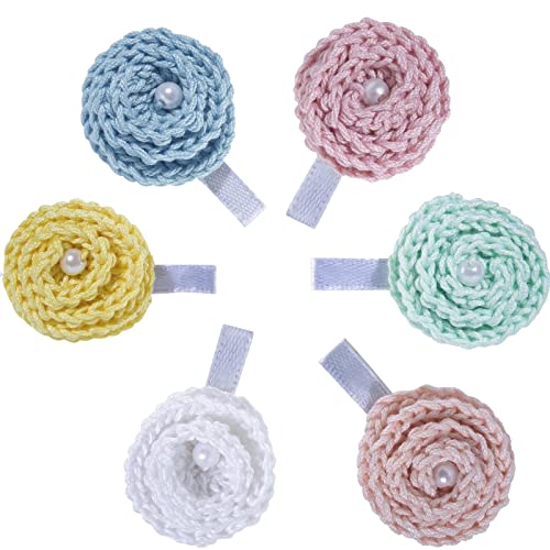 Image of Prapti Handicrafts Crochet Flower Baby Girl Eligater Hair clips Hairpins For Girls Hair Accessories Kids