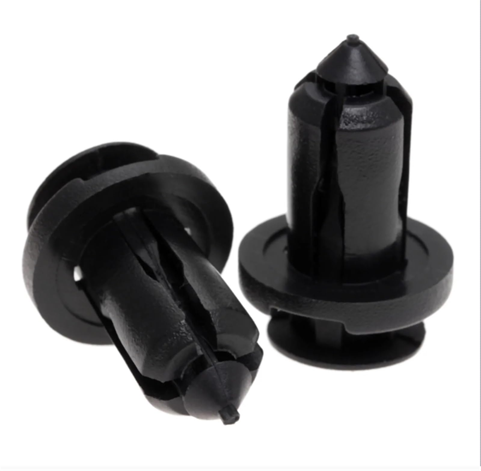 YTQMoreBNZ 50Pcs For Subaru Plastic Rivet Bumper Clips 10.5mm Hole Auto Engine Cover Fastener Fender Retainer Car Door Panel Trim Clips