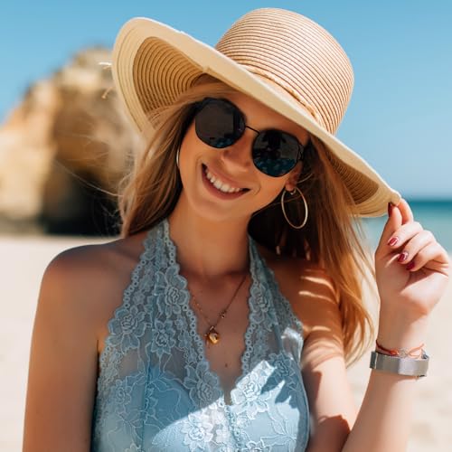 Dollger Polarized Sunglasses Women Cat Eye Mirrored Trendy Shades with UV Protection2