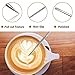 Milk Frothing Pitcher, 350ml/600ml (12oz/20oz) Milk Frother Cup Stainless Steel Jug Steaming Pitcher, Milk Coffee Cappuccino Latte Art Barista Steam Pitchers Milk Jug Cup with Decorating Pen