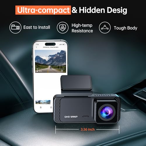 Veement V10-1 Dash Cam, 1296P Front Dashcam, Veement V300 Wifi Dash Camera thumb #7