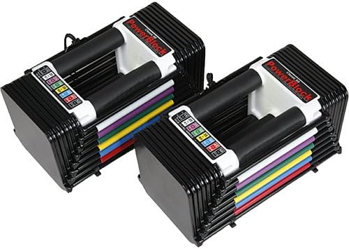 PowerBlock Classic 50 lb Adjustable Dumbbell Set