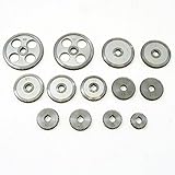 Mini Lathe Change Gear Set, Metal - for 7x10-7x16 Metal Lathes - Bore 12 mm, Keyway 3 mm, Width 8 mm, LittleMachineShop.com (3938)