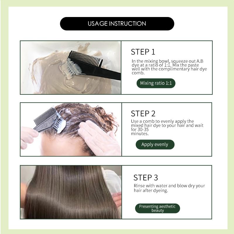 Kit Profesional Crema Tinte de Cabello Permanente 100ml miniatura 5