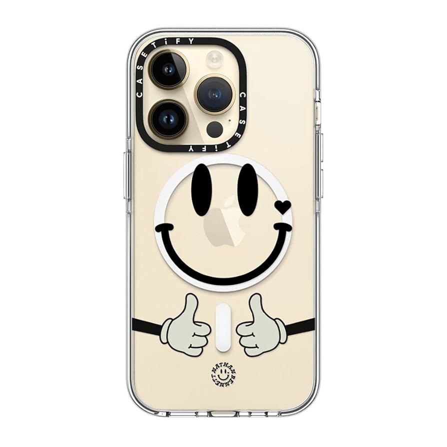 【新品】Casetify iPhone14pro/NATHAN BENNETT Amazon.co.jp: CASETiFY クリア iPhone 14 Pro ケース [黄ばみ