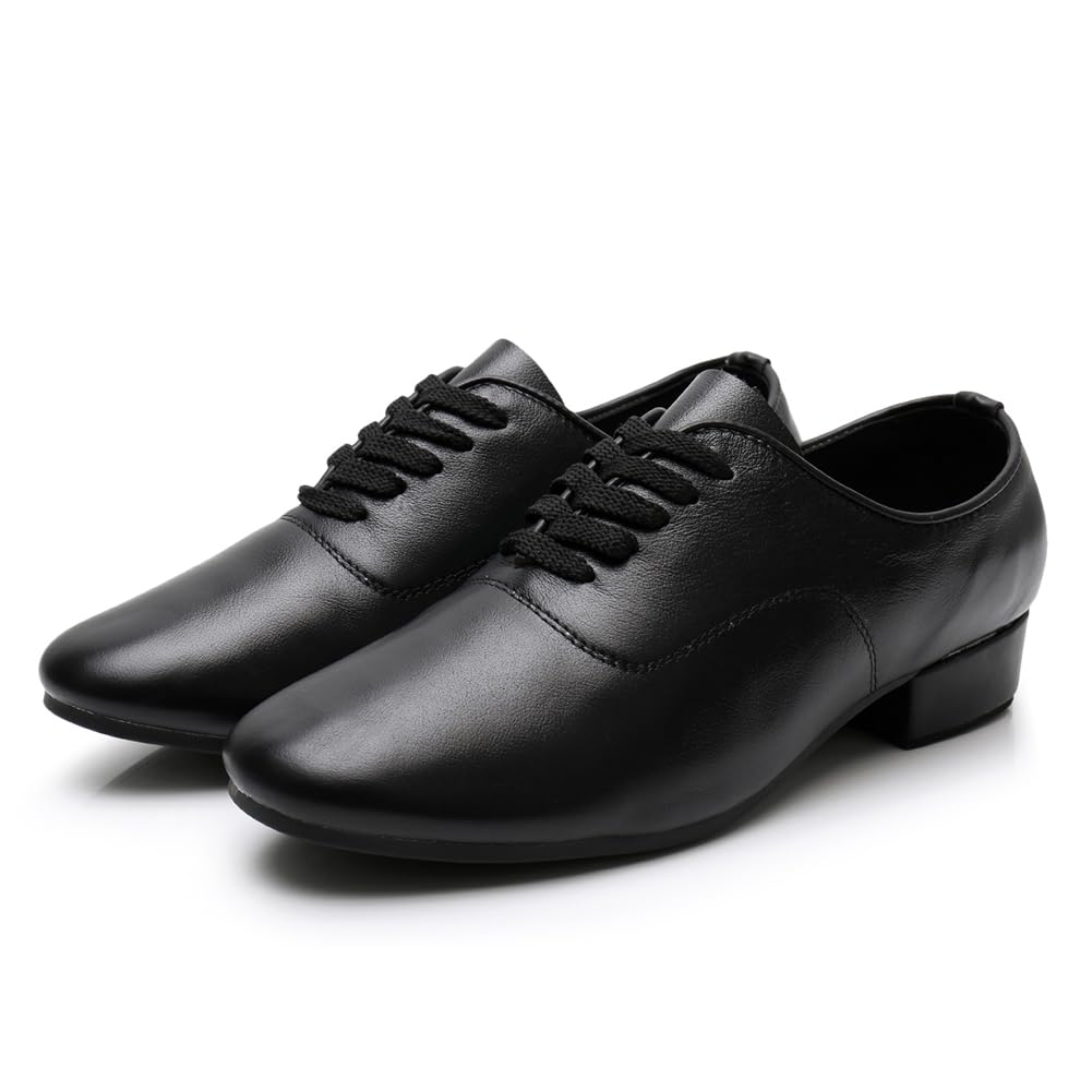 Zapatos Baile Hombre Piel Salsa Bachata Latino Cerrados