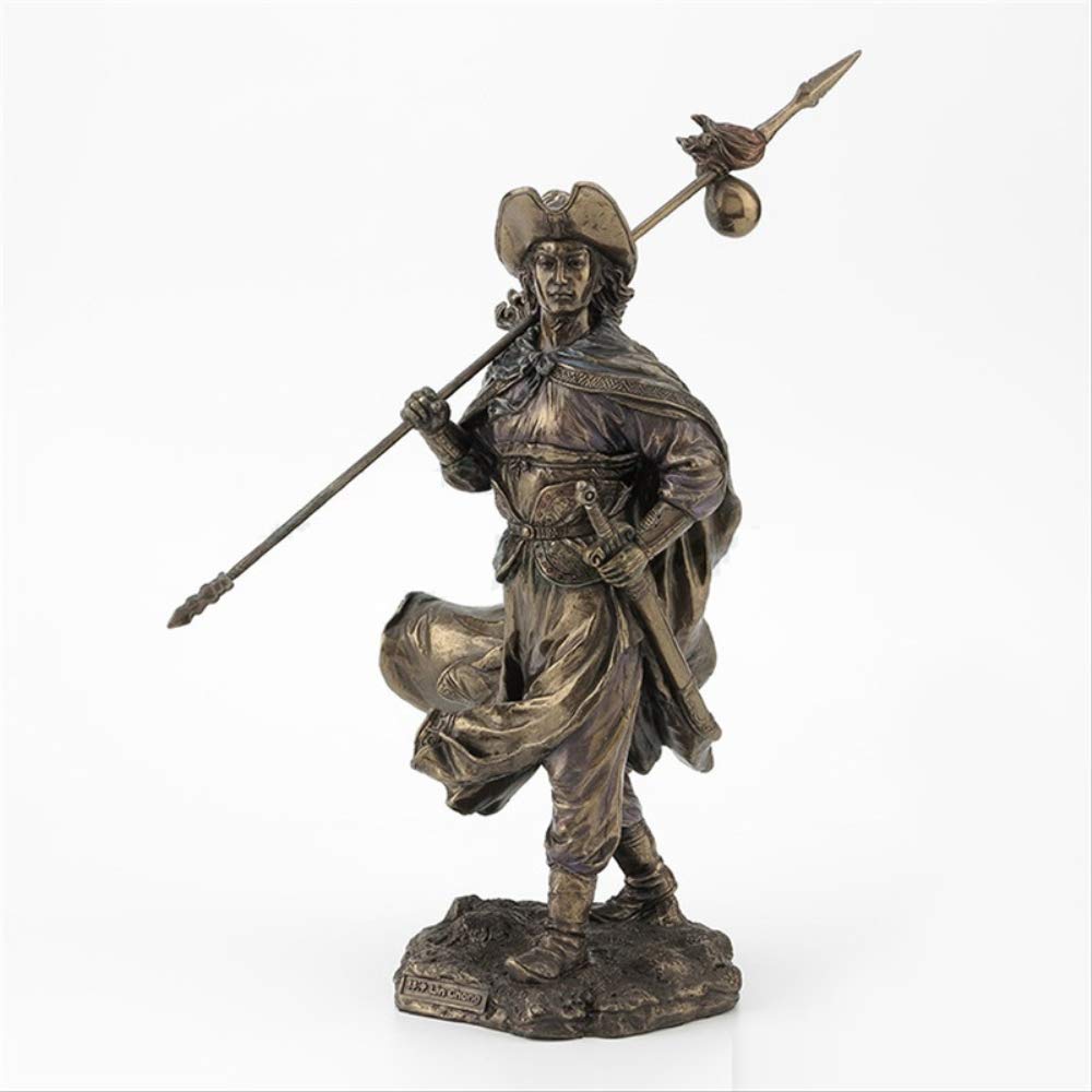 Amazon.co.jp: 像中国林冲フィギュアアート彫刻工芸家の装飾