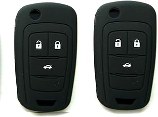 CLOUDSALE ; Your Store. Your Place Cloudsale silicon key cover compatible with chevrolet cruze (black) 1 piece