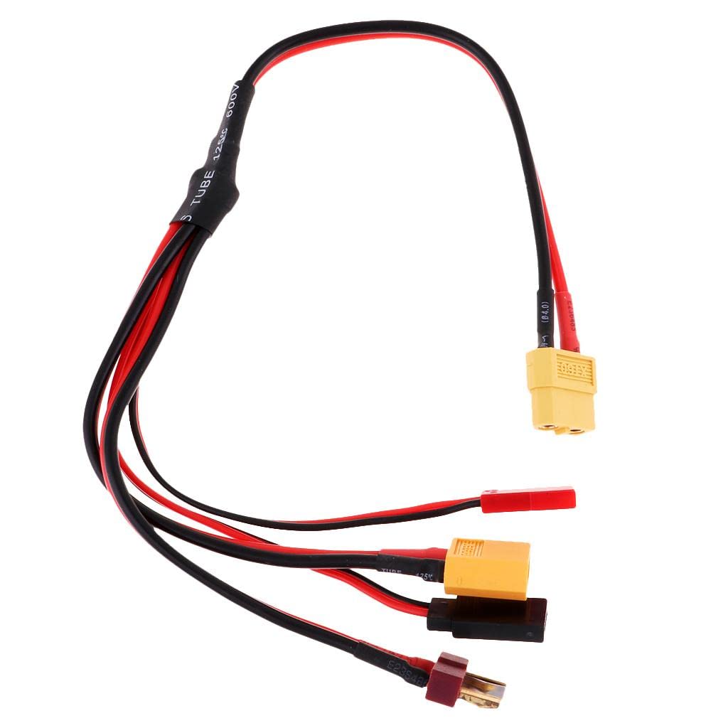 ATORSE 4 in 1 Xt60 Female Cables Battery Connect Cable Balance Charger Cable-image-23