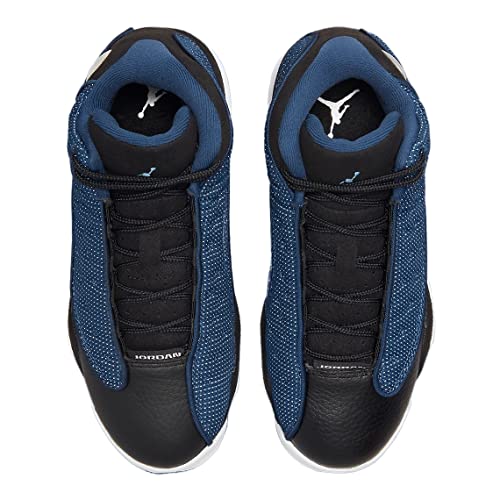 Jordan Boy's Air 13 Retro (Big Kid) Navy/University Blue/Black/White 5 Big Kid M4