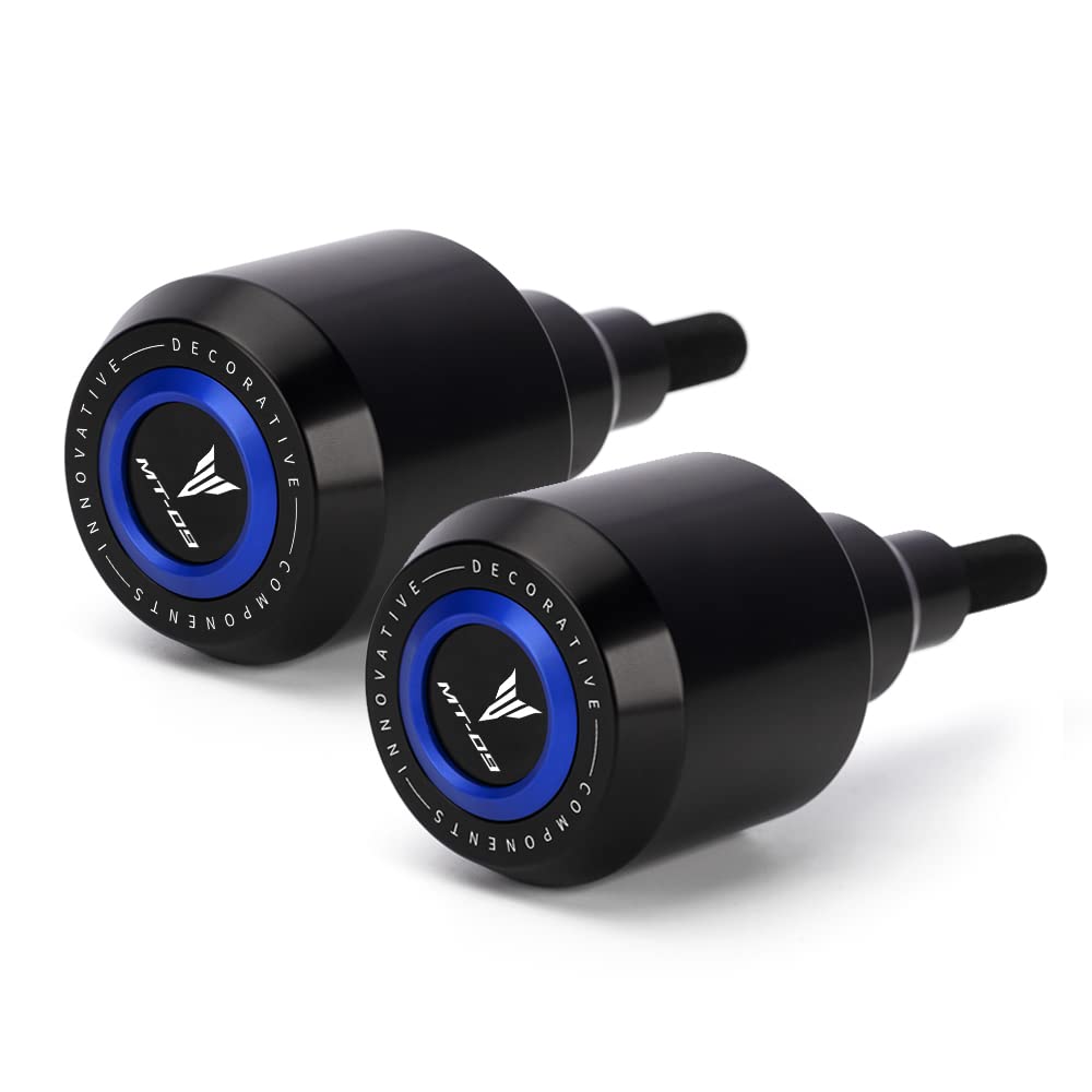 Modeer Compatible avec Ya.maha MT-09 FZ-09 2014-2024 MT09 SP/Tracer Cadre de moto Anti-collision Protection contre les chutes Slider Crash mt 09 tracer fz09 Accessoires (bleu)
