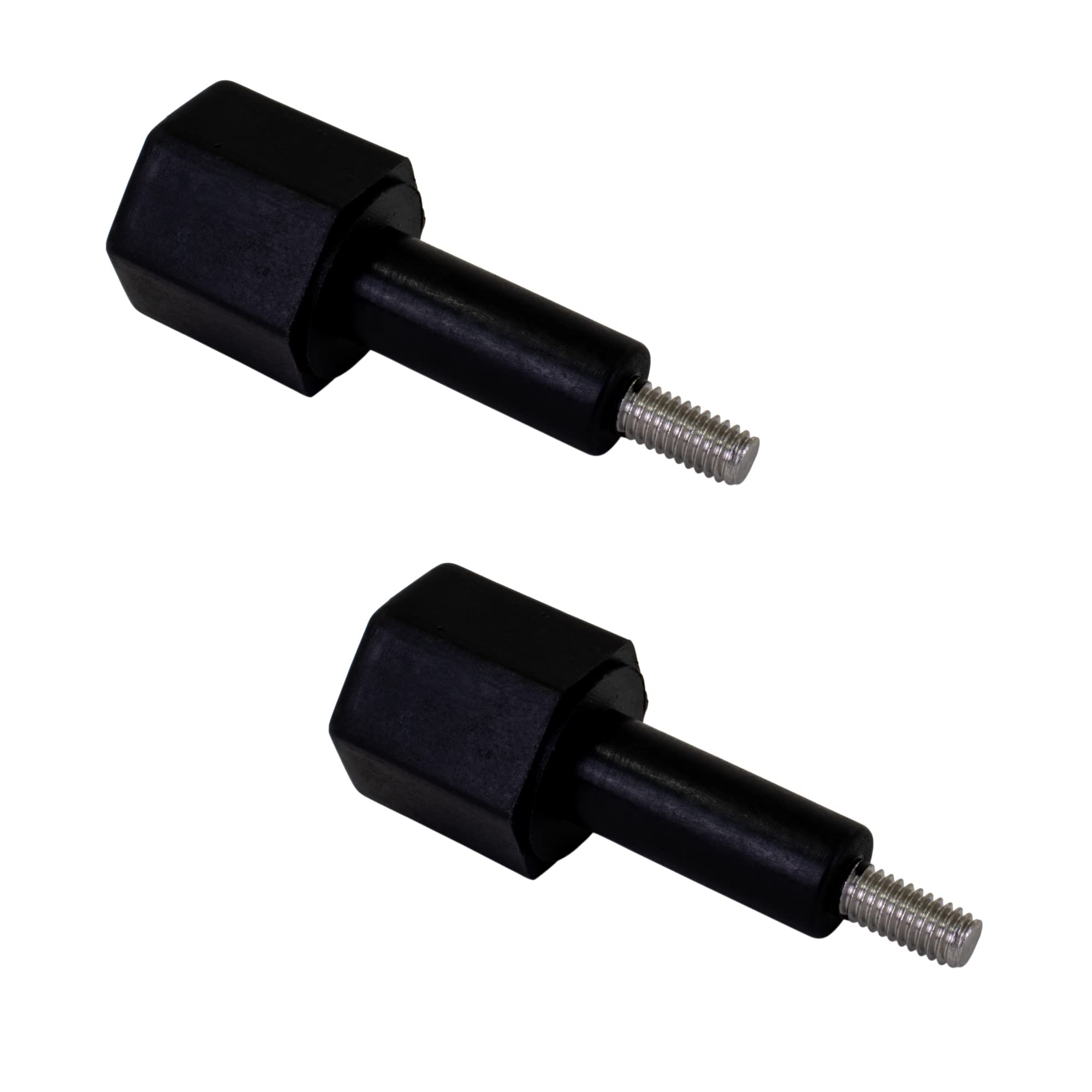 IMM 2-Pack Replacement for Hoshizaki 434168G-01 Black Thumbscrew