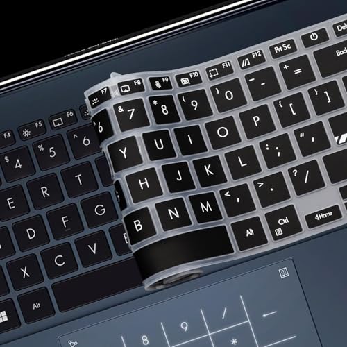 Image of Saco Keyboard Cover for 2025 ASUS Expertbook P1 P1403 & Expertbook B1 B1403 14 Inch Laptop | Anti-Spill, Ultra-Thin Keyboard Protector