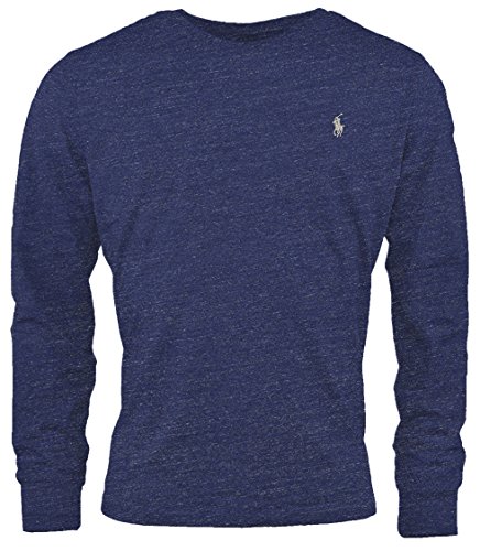 Polo Ralph Lauren Men's Long Sleeve Pony Logo T-Shirt - Medium - Space