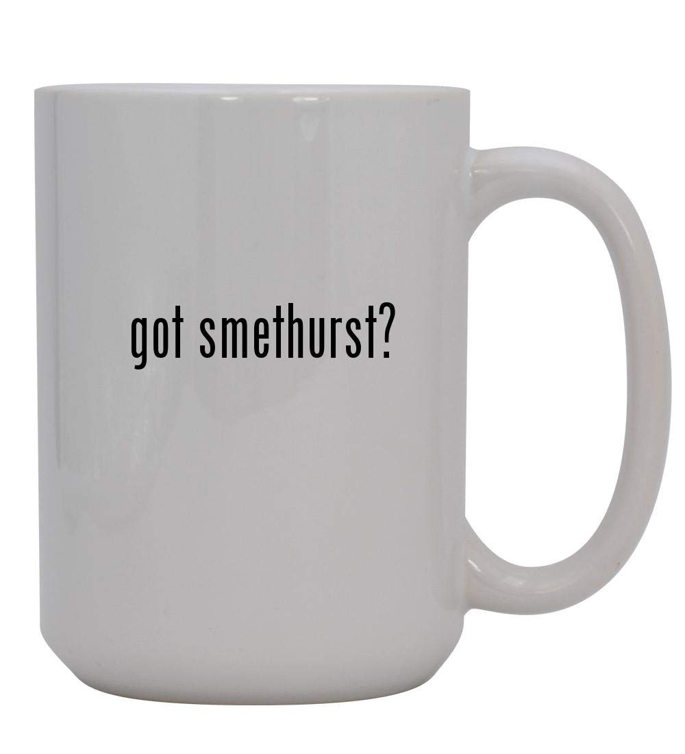 got smethurst? - 15oz Ceramic White Coffee Mug Cup, White