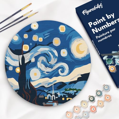 🖌️ OTTIMA IDEA REGALO: questo kit di dipingere con i numeri è un modo eccellente per rilassarsi e sviluppare la propria creatività, rendendolo un passatempo ideale per adulti. È anche un'idea regalo originale e apprezzata per coloro che amano le attività manuali e gli hobby creativi! I risultati sorprendenti e la soddisfazione di creare qualcosa di bello con le proprie mani sono garantiti.