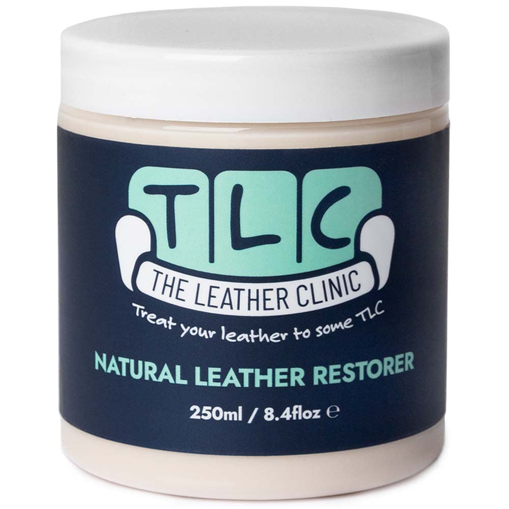 The Leather ClinicLeather Restorer 250ml | Natural Conditioner Balm | Repair Faded & Scratched Furniture, Sofas and More