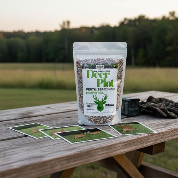 Old Cobblers Farm™ Wicked Growth Wildlife Deer Plot Fertilizer - Perfect Blend for Deer, Turkey & Game - Balanced NPK for Robust Growth (5 lbs | 10 lbs | 15 lbs | 20 lbs) (15 lbs)