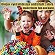 Felly 100PCS Augen Finger Spielzeug, Farbe Eye Ring Fingerpuppen Haben Spielen für Kinder, Pädagogisches Fingerspielzeug, Glubschaugen Parteibevorzugung, Party Taschen für Kindergeburtstags Halloween