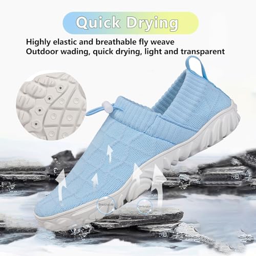Barefoot Shoes for Women Men Unisex Quick Dry Non-Slip Wide Toe Pro Water Footwear Couple Outdoor Sneakers3
