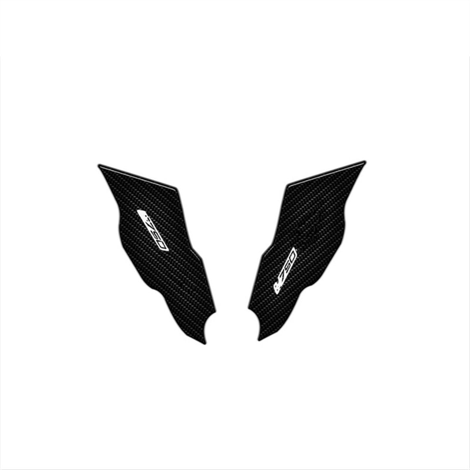 Motorcycle Tank Pad Decal Side Traction Sticker for F750GS F 750GS F850GS 850GS 2018 2019 Carbon-Look(Color8)
