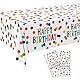 Tischdecke Kindergeburtstag, Tischdecke Geburtstag Party Tischdecke Geburtstagstischdecke Plastik Happy Birthday Tischdecke für Kinder Jungen Mädchen 137 X 274cm