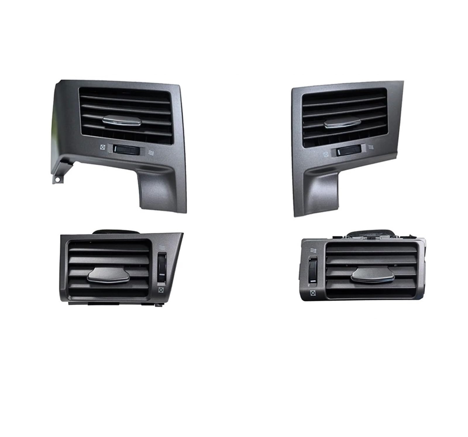 Air Vent Nozzle Grille For Lexus LX570 LX450 LX460 2007-2017 2pcs/4pcs Dashboard Air Penal Conditioner Outlet AC Vent Replacement(4 PCS)