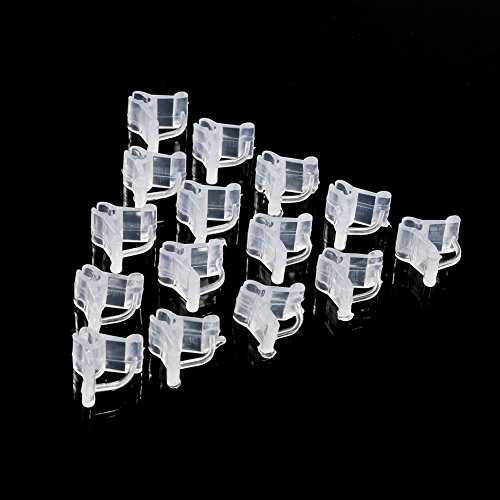 100 Stück Pflanzenveredelungsklammern, spezielle Veredelungsklammern für Tomatensämlinge, Veredelungsklammern für Auberginen, Veredelungsklammern für Sämlinge, Veredelungsklammern für Auberginen